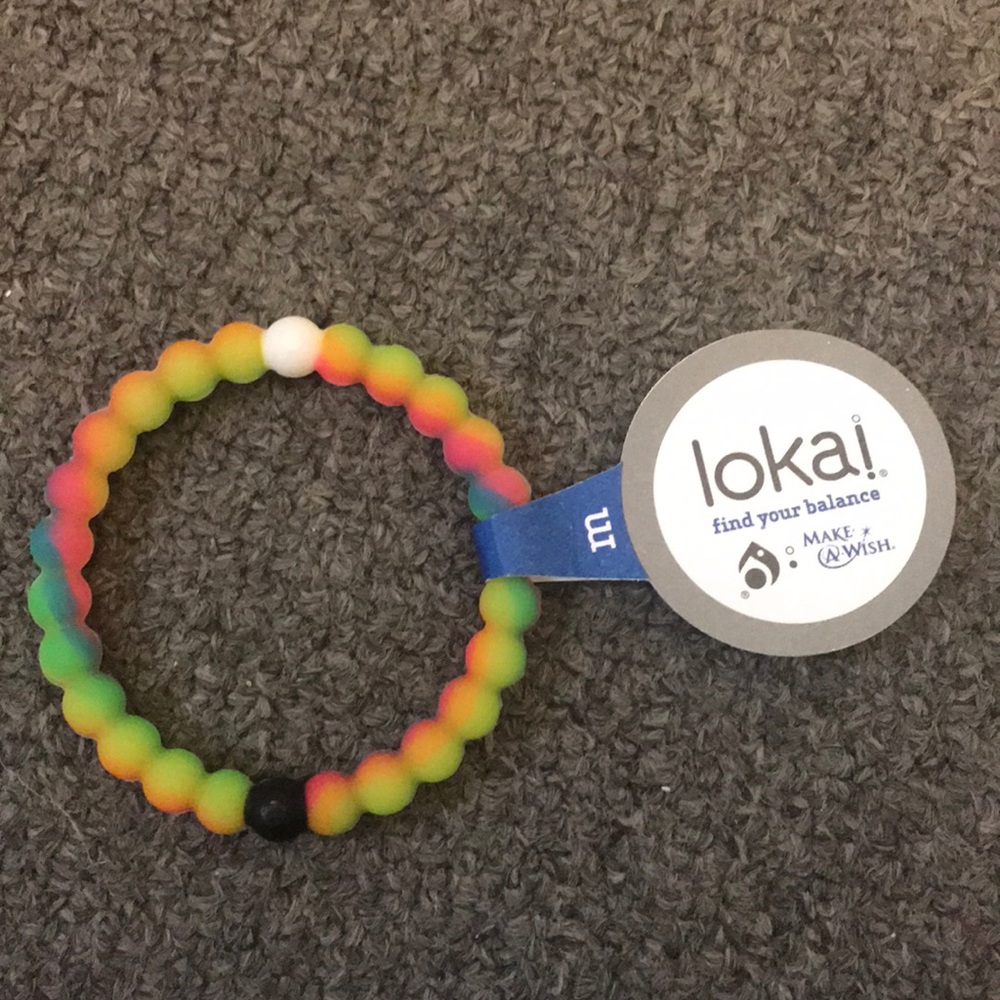 Lokai Multicolor Make a Wish Bracelet- M